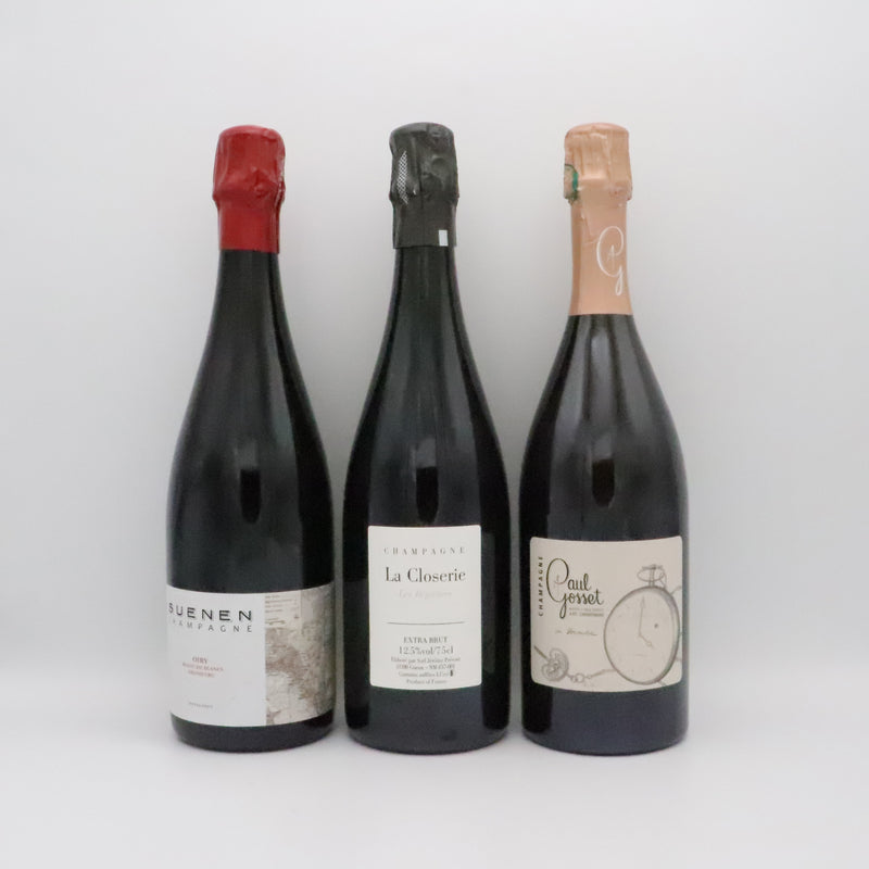Unicorn Package Champagne - La Closerie Jerome Prevost, Paul Gosset, Aurelien Suenen