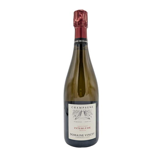 Champagne Interlude n4 Tirage au Mout Chouilly Grand Cru base, Domaine Vincey 2022