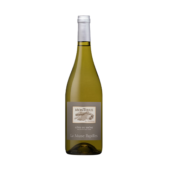 Côtes du Rhône La Muse Papilles Blanc, Domaine Montirius 2022