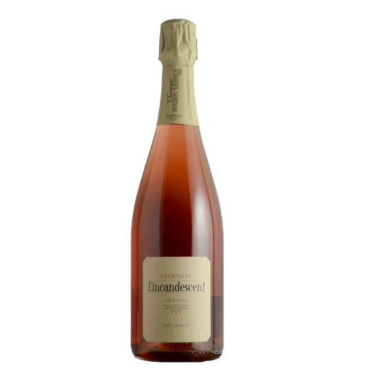 Champagne L'Incandescent Rosé de Saignée Verzy Grand Cru, Mouzon Leroux & Fils NV