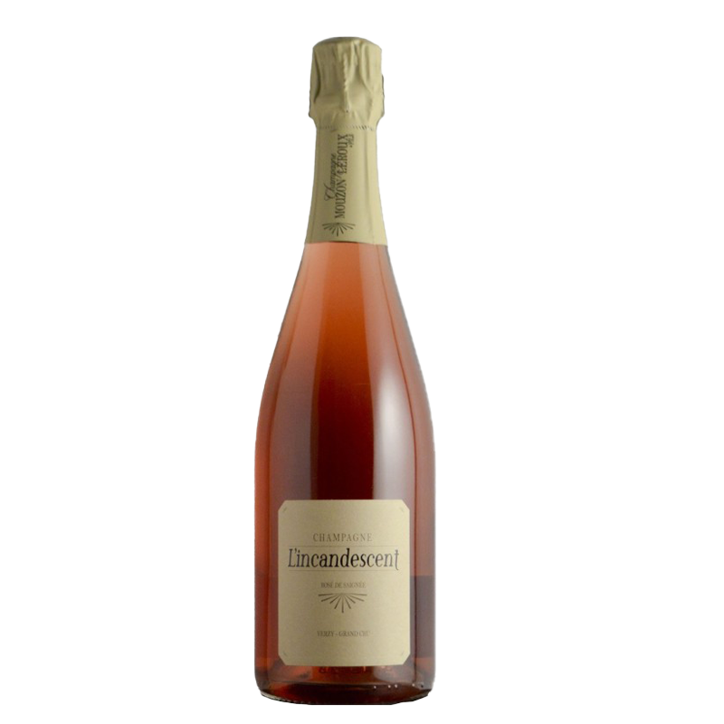 Champagne L'Incandescent Rosé de Saignée Verzy Grand Cru, Mouzon Leroux & Fils NV