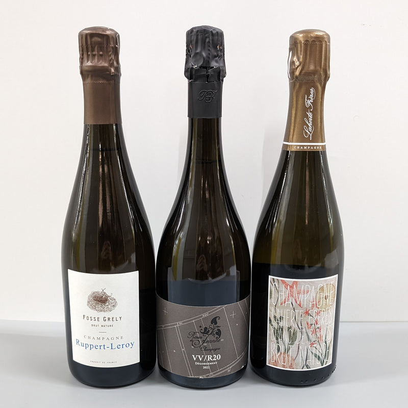 Unicorn Package Champagne - Cedric Bouchard, Ruppert Leroy, Laherte Freres
